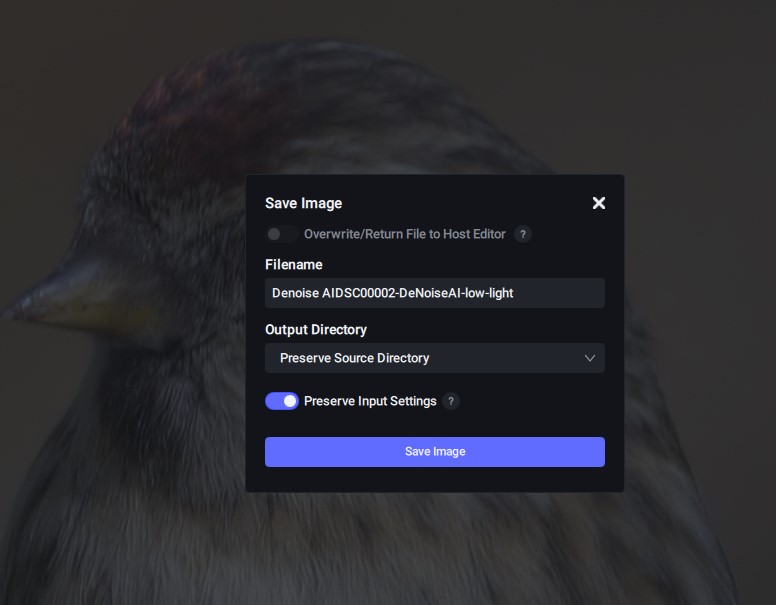 Rename files on return to lightroom Product Technical Support Topaz