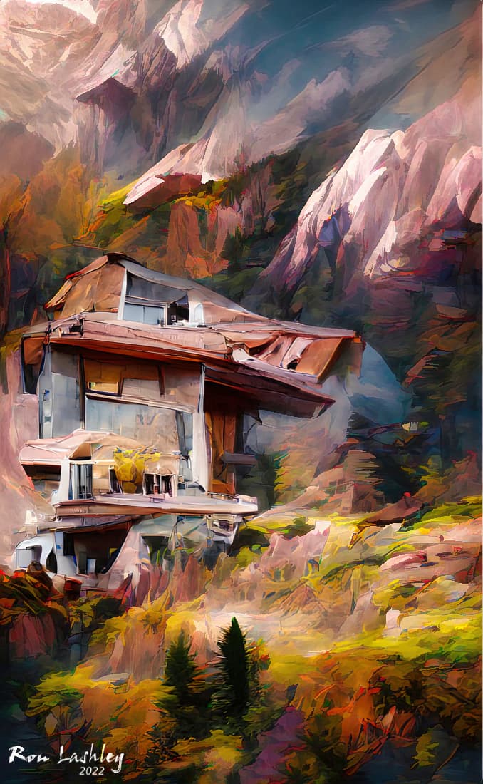 Mountain house artwork Other Cool Photos Topaz Discussion Forum
